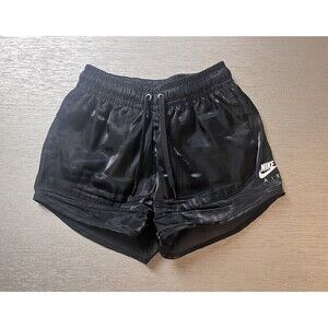 Nike Air Sheen Women's Running Shorts Black XS New Athletic Wear Quick-Dry